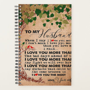 For Your Awesome Husband, Husband Birthday Gift Planner