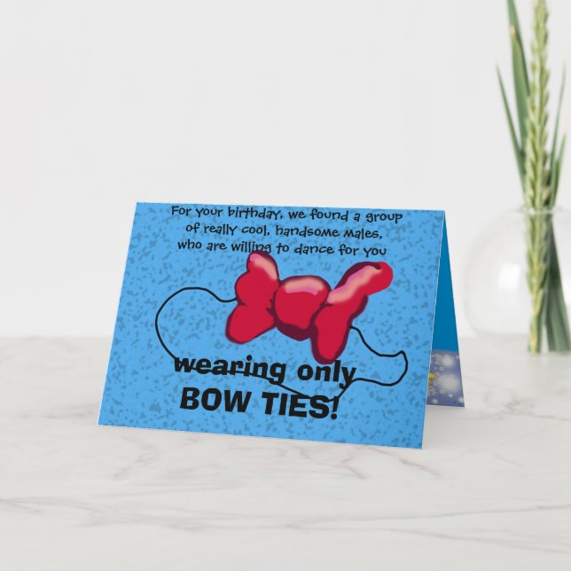 For your birthday, we found a group of really cool card (Front)