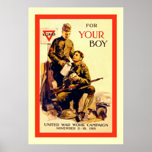 For Your Boy ~ Vintage World War 1 Poster