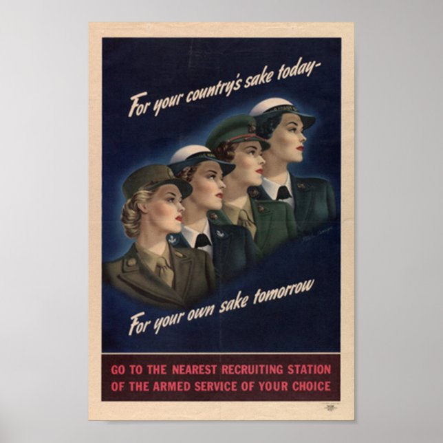 For Your Country's Sake Poster (Front)