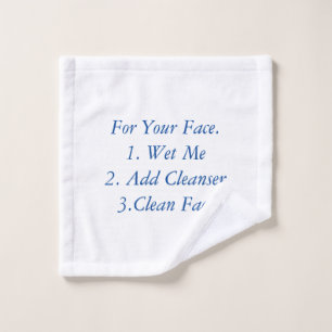 For Your Face Washcloth Wash Cloth