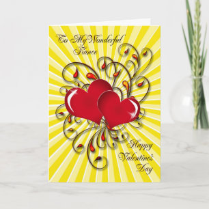 For your fiance, a stunning Valentine's card. Holiday Card