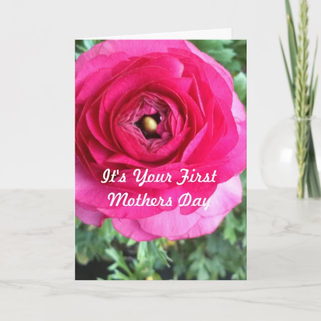 For Your First Mother's Day Card (Front)