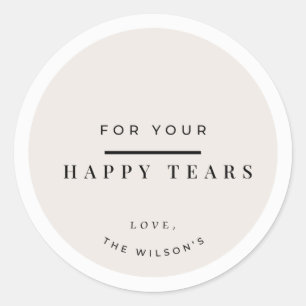 for your happy tears tissue sticker
