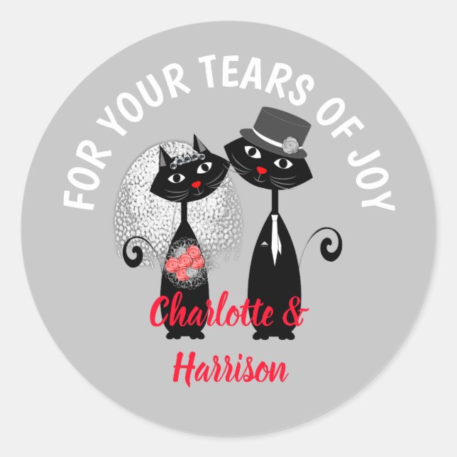 For Your Tears Of Joy Tissue Sticker (Front)