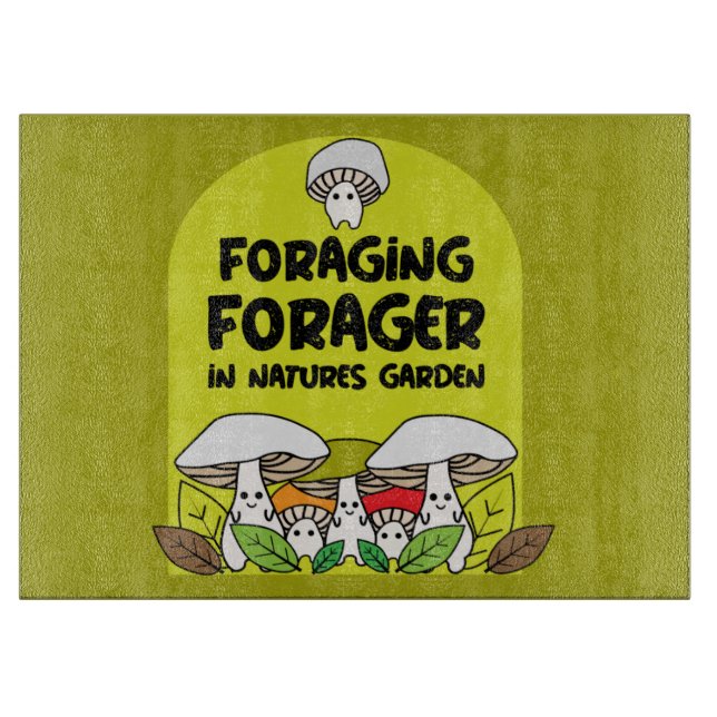 Foraging Wild Food    Cutting Board (Front)