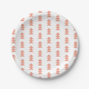 Foral Blouse Paper Plate