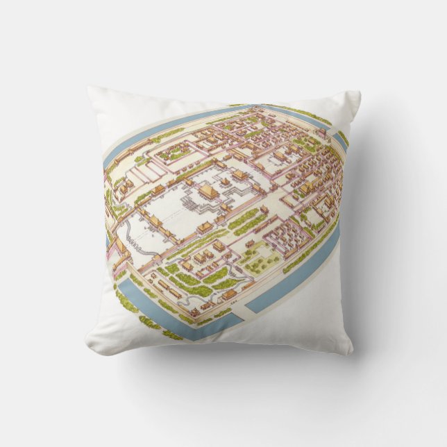 Forbbiden City Beijing Cushion (Front)