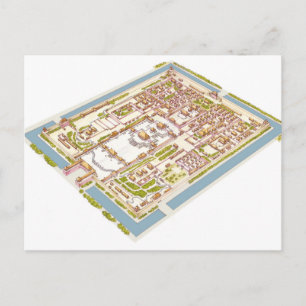 Forbbiden City Beijing Postcard