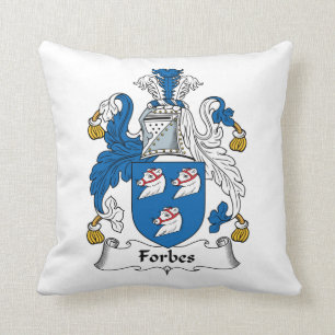 Forbes Family Crest Cushion