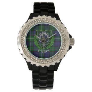 Forbes Scottish Clan Tartan & Crest Watch