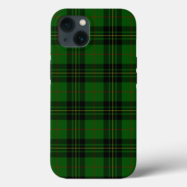 Forbes tartan green black plaid Case-Mate iPhone case (Back)
