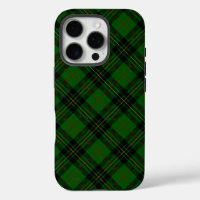 Forbes tartan green black plaid