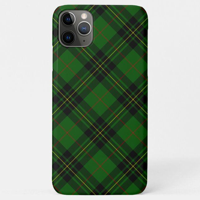 Forbes tartan green black plaid Case-Mate iPhone case (Back)