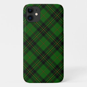 Forbes tartan green black plaid iPhone 11 case