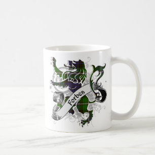Forbes Tartan Lion Coffee Mug