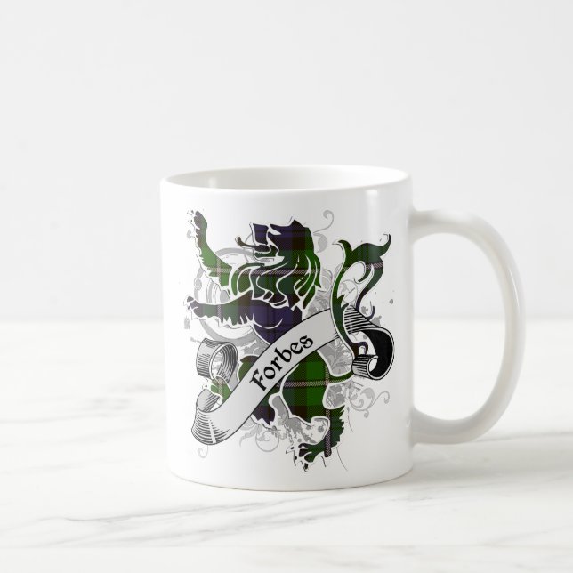 Forbes Tartan Lion Coffee Mug (Right)