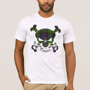 Forbes Tartan Skull T-Shirt