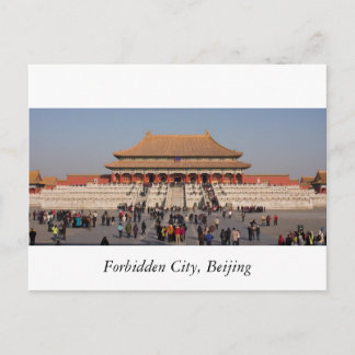 Forbidden City, Beijing Postcard