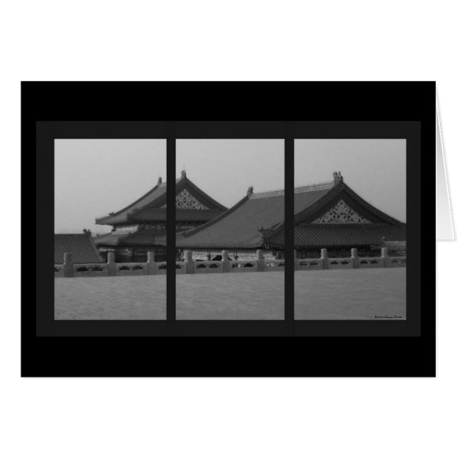 Forbidden City Card (Front Horizontal)
