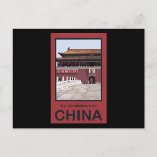 Forbidden City China Postcard