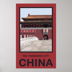 Forbidden City China Poster