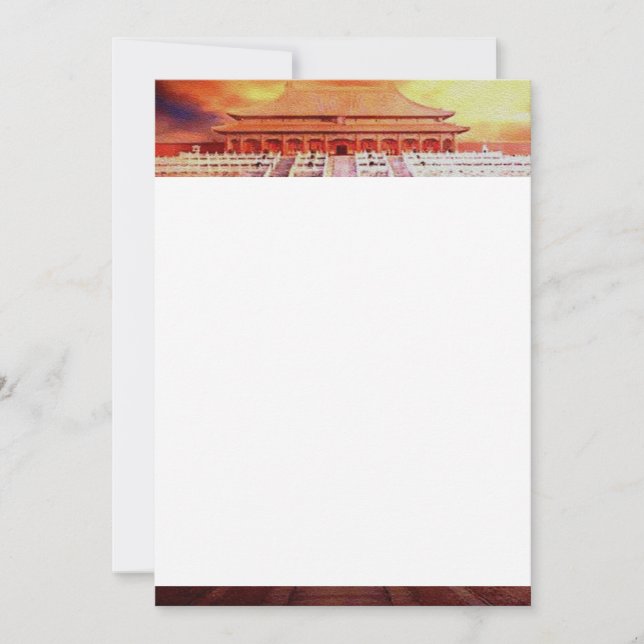 Forbidden City Invitation (Front)