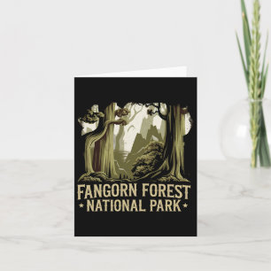 Forbidden Fangorn Forest National Park Bookworms H Card