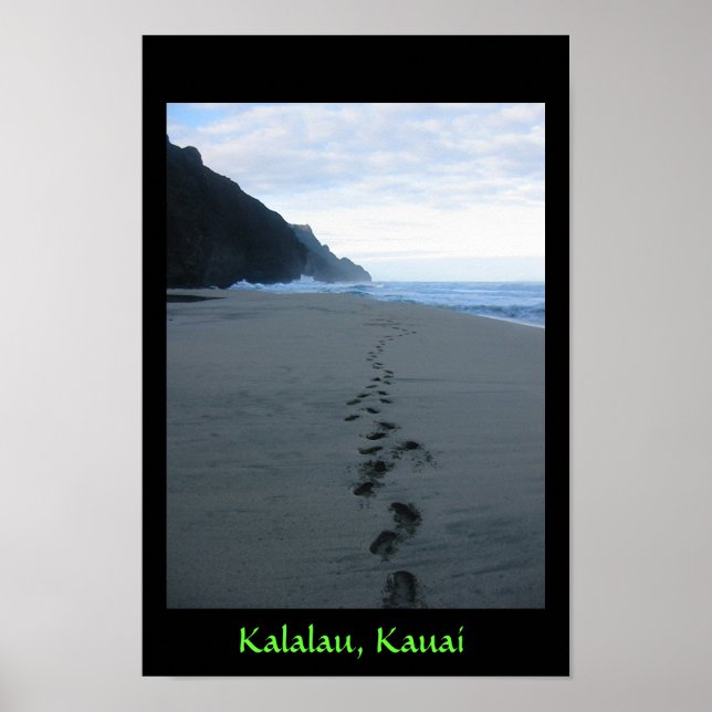 Forbidden Footsteps in Kalalau Poster (Front)