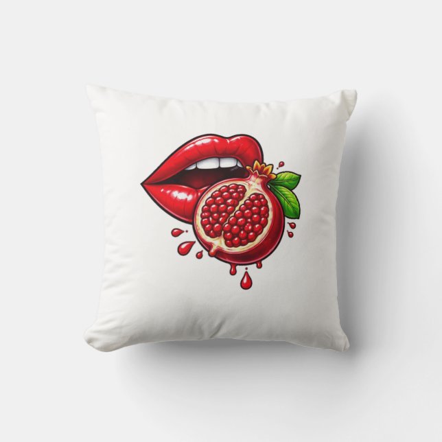 Forbidden Fruit Art Design Cushion (Front)