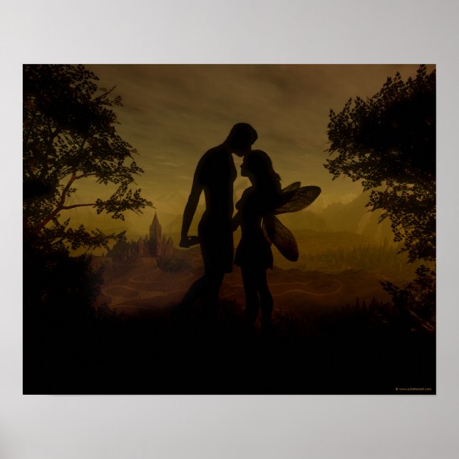 Forbidden Love Canvas Print by Julie Fain (Front)