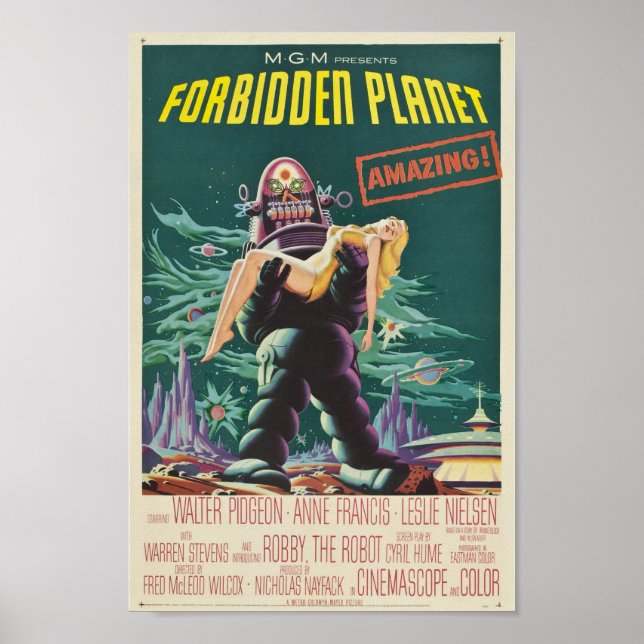 Forbidden Planet Poster (Front)