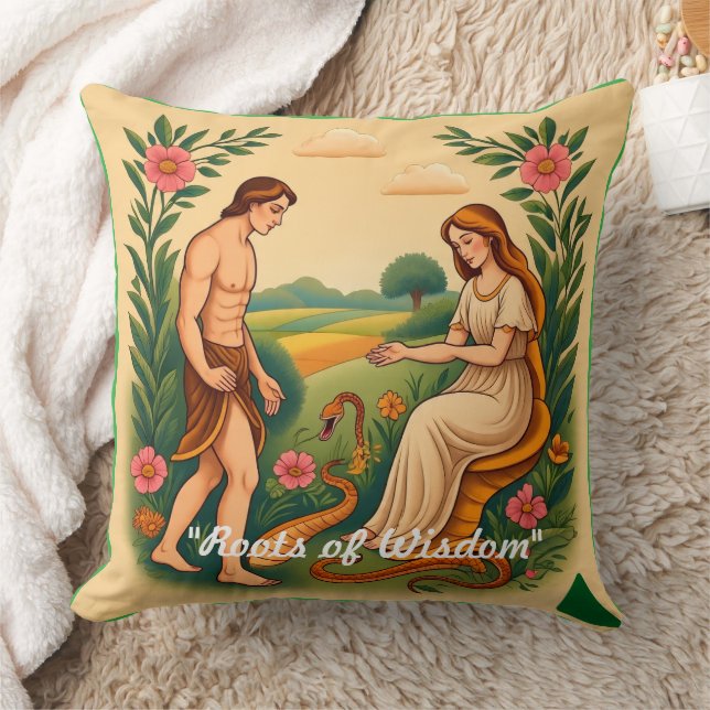 "Forbidden Serpent Tale" Cushion (Blanket)