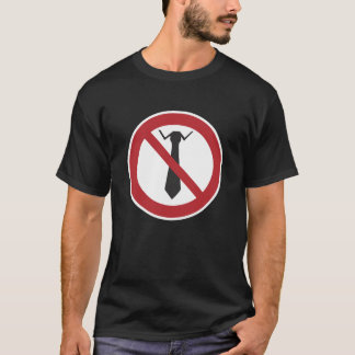 Forbidden sign for tuxedo funny design about tuxed T-Shirt
