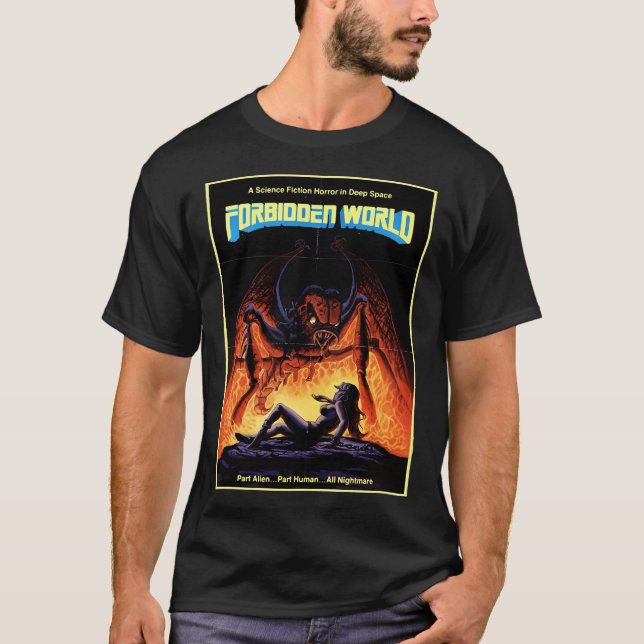 Forbidden World T-Shirt (Front)