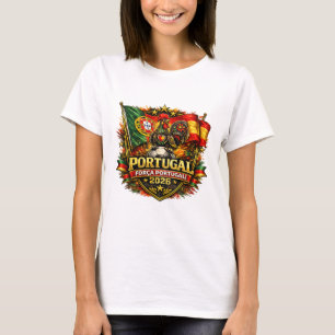 FORÇA PORTUGAL T-Shirt 🇵🇹 Portugal Pride