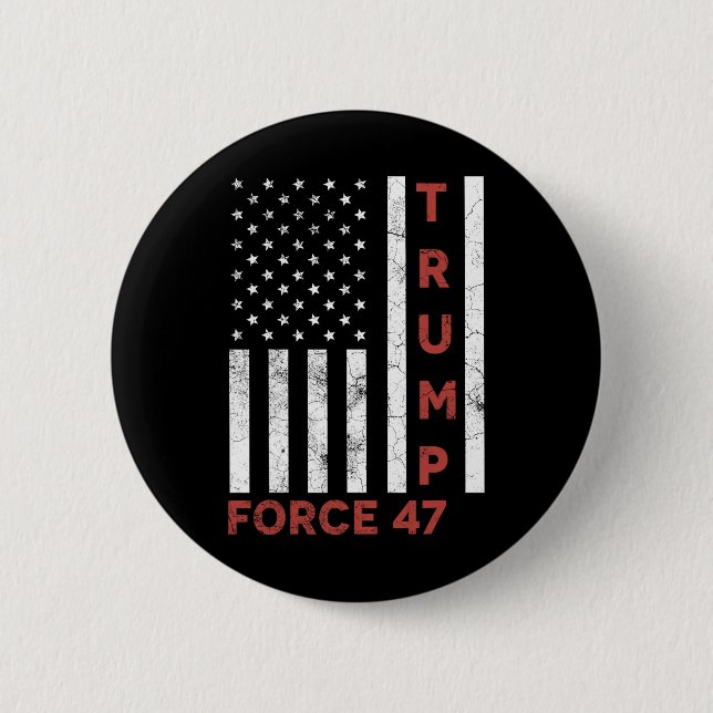 Force 47 2024  6 cm round badge (Front)