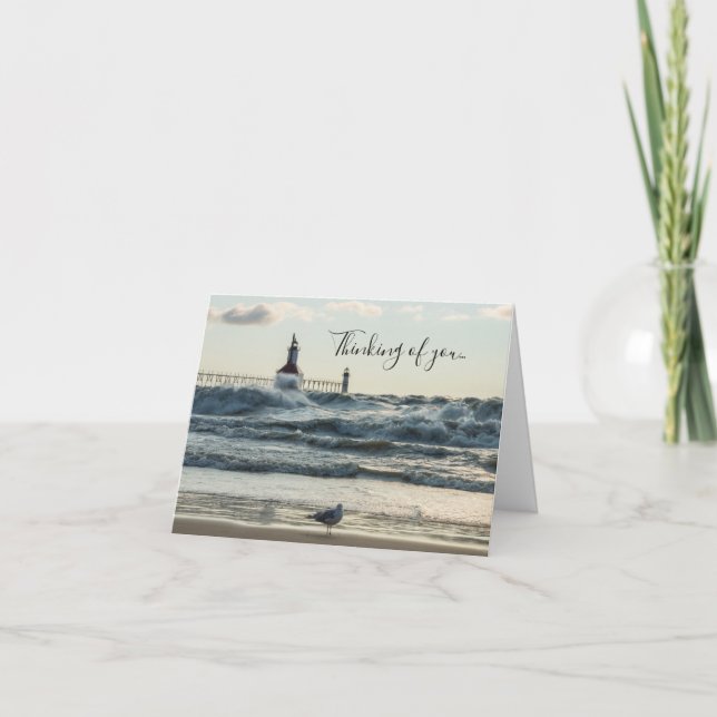 Force Behind Beauty Thinking Of You Card (Front)