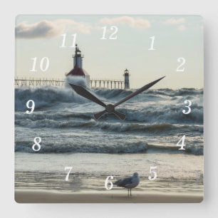 Force Behind Beauty Wall Clock