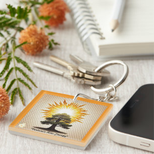"Force of Nature" Key Ring