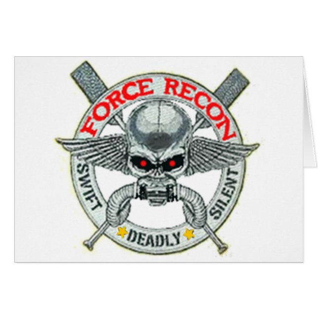 FORCE RECON (Front Horizontal)