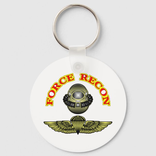 Force Recon Diver Jump Key Ring (Front)