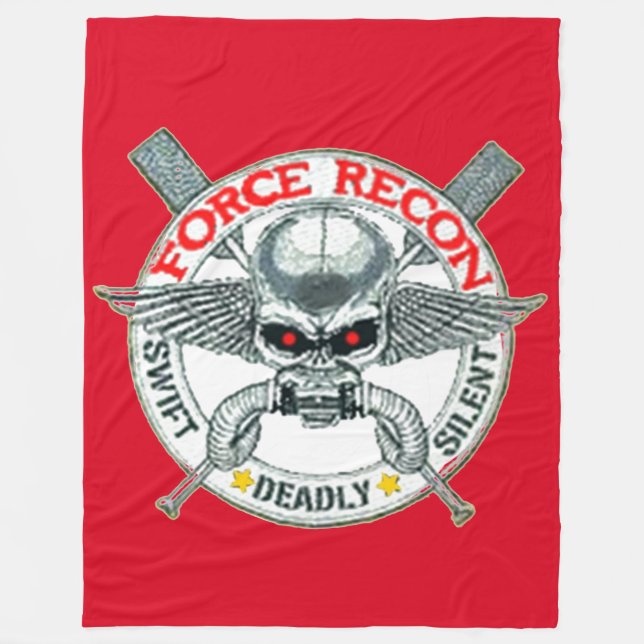 FORCE RECON FLEECE BLANKET (Front)