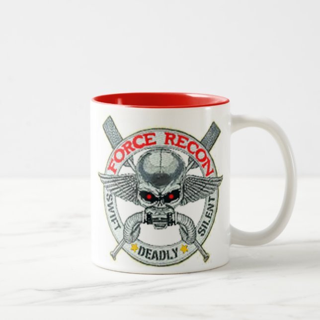 FORCE RECON Two-Tone COFFEE MUG (Right)