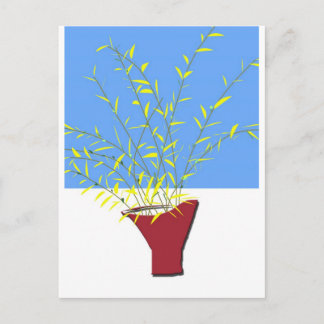 Forcythia Postcard
