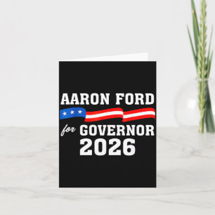 Ford Aaron Ford Governor Nevada Illustration Card