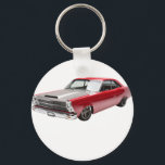 Ford Fair-lane Key Ring<br><div class="desc">A stylish keychain featuring a vintage classic car design. A perfect accessory for car lovers and collectors. Great for everyday use or as a small and thoughtful gift for classic car enthusiasts.</div>