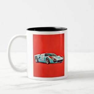Ford GT40 Two-Tone Coffee Mug