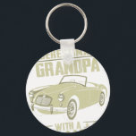 Ford Mustang Lover Gift - Never Underestimate A Gr Key Ring<br><div class="desc">A stylish keychain featuring a vintage classic car design. A perfect accessory for car lovers and collectors. Great for everyday use or as a small and thoughtful gift for classic car enthusiasts.</div>