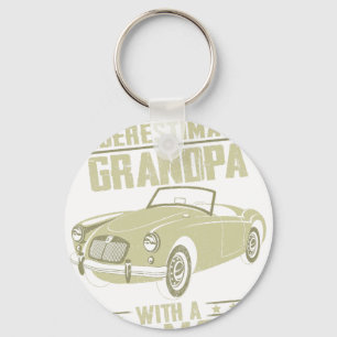 Ford Mustang Lover Gift - Never Underestimate A Gr Key Ring